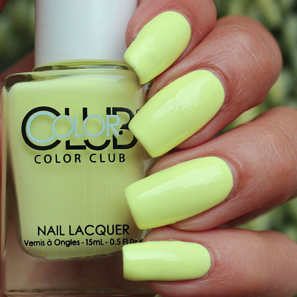 Color Club Poptastic Pastel Neon Collection Soft Pale Nail Polish