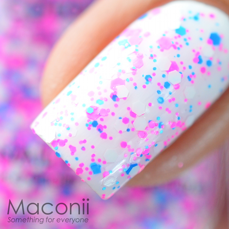 Color Club - Poptastic Remix Collection Nail Polish 15ml / 0.5oz (Neon Glitter) - Picture 13 of 13