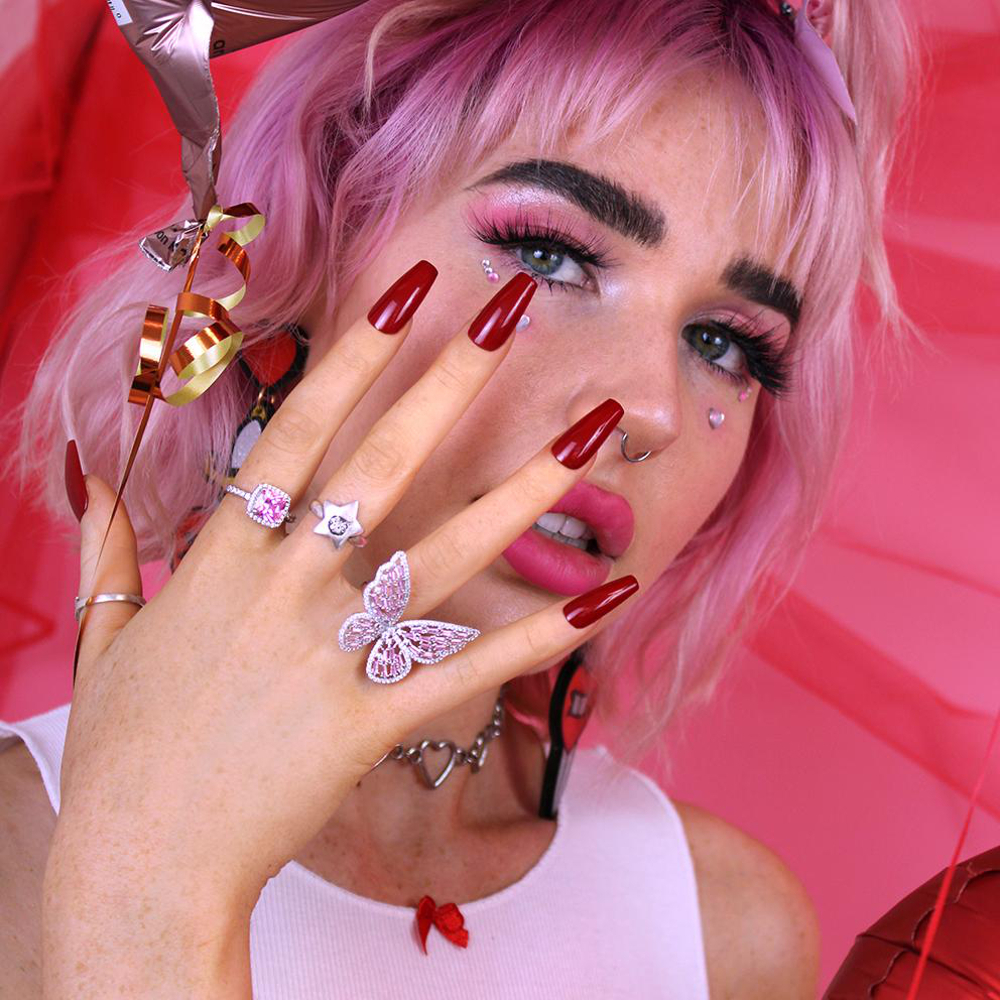 Hearts On Fire - I Scream Nails