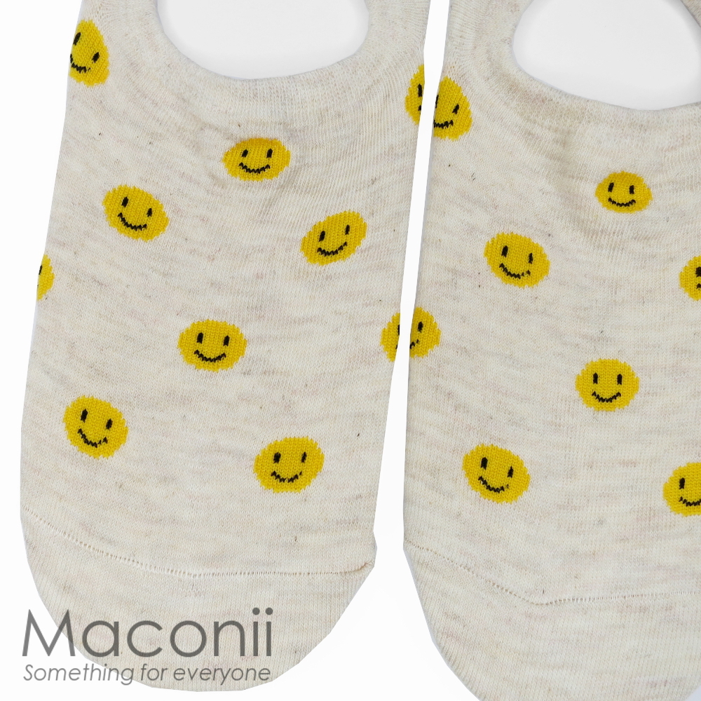 socks with smiley face on ankle