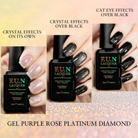 Gel - Platinum Diamond Purple Rose