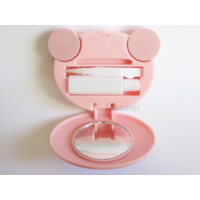 Contact Lens Travel Case - Pink Bear