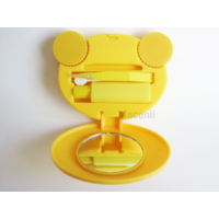 Contact Lens Travel Case - Teddy Yellow