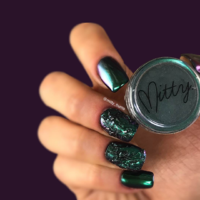 Super Chrome Powder - Emerald