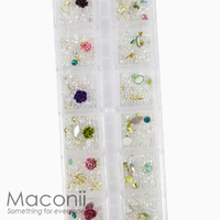 Nail Art Rhinestone Set #03 - Flowers and Gems