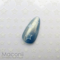 Nail Stickers 028 White Stars