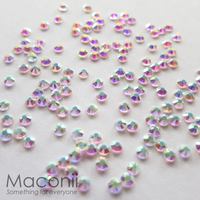 Nail Art Rhinestone Pack - Crystal AB Transparent Base