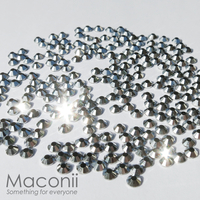 Nail Art Rhinestone Pack - Mine Silver
