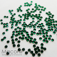 Nail Art Rhinestone Pack - Emerald (Dark Green)