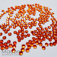 Nail Art Rhinestone Pack - Orange
