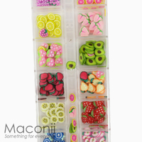 Nail Art Fimo Set #3 - Fruits