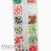 Nail Art Fimo Set #6 - Christmas