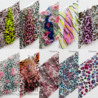 Nail Art Foil Set #02 - Animal Print