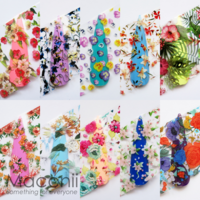 Nail Art Foil Set #04 - Tropical Floral