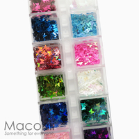 Nail Art Glitter Set #02 - Butterflies