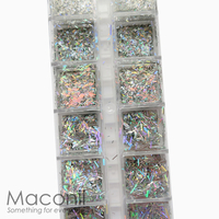 Nail Art Glitter Set #04 - Holo Bars