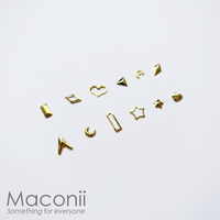 Nail Art Metallic Set #02 - Shapes