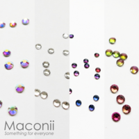 Nail Art Rhinestone Set #08 - Mixed 4 Types