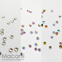 Nail Art Rhinestone Set #09 - Mixed 3 Types