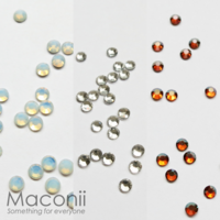 Nail Art Rhinestone Set #10 - Opal, Clear, Amber