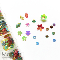 Nail Art Rhinestone Set #19 - Buildable Flower