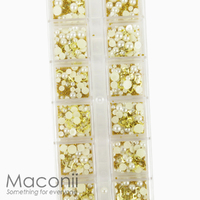 Nail Art Rhinestone Set #26 - Pearl Jewels