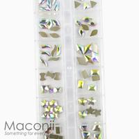 Nail Art Rhinestone Set #34 - Large AB Crystal