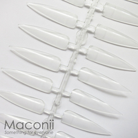 Nail Display Tips - Stiletto Clear