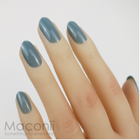 Oval Slate Grey