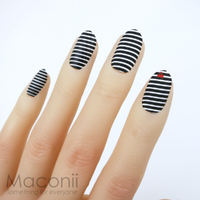 Oval Sassy Stripes