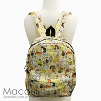 Snoopy Apricot Medium Backpack