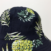 Bucket Hats - Pineapples Navy Blue