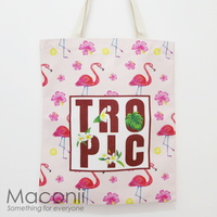 Flamingo Tote Bag - Pink Tropic