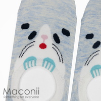 Socks - Curious Cat Blue
