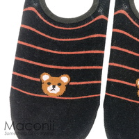 Socks - Black Bear Emoji