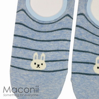Socks - Blue Rabbit Emoji