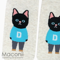 Socks - Dressed Cat Beige