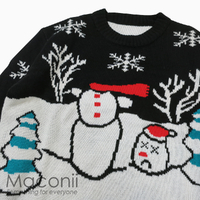 Christmas Jumper - Unfortunate Snowman