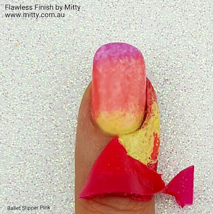 Mitty Flawless Finish Peel Off Tape Nail Art Reusable - 1 Pack of 10 Stickers - Picture 15 of 21