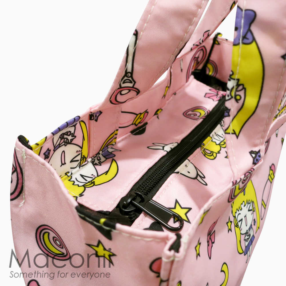 Sailor Moon Merch Insulated Lunch Box Bag Tote For Men Women White