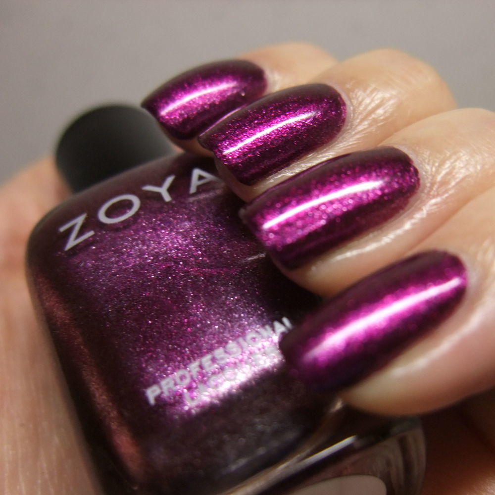 Zoya - Carly - Plum Purple Shimmery Nail Polish ZP621 | eBay