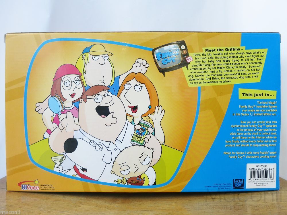family guy bendable poseable