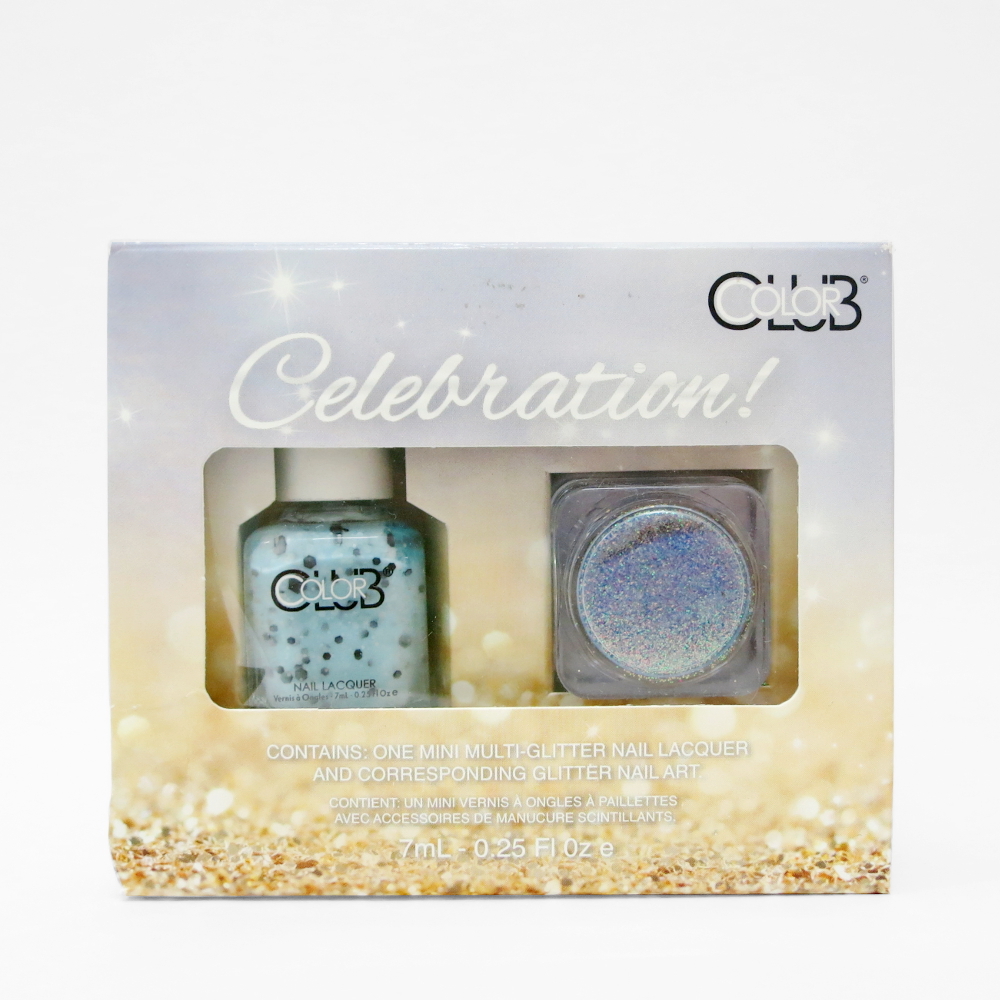 Color Club Celebration Mini Set Collection - Creme Glitter Shimmer Nail Polish - Picture 6 of 17