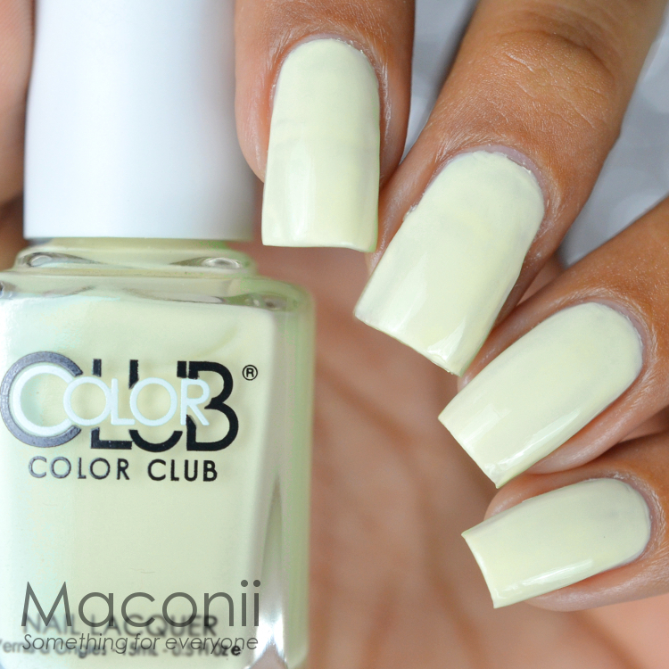 Color Club Poptastic Pastel Neon Collection Soft Pale Nail Polish