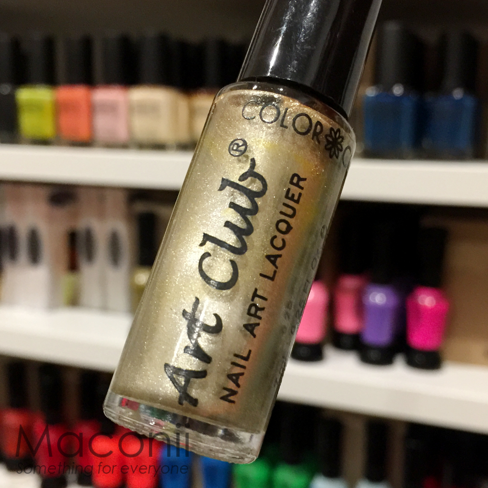 Nail Art - Gold Chrome - Color Club