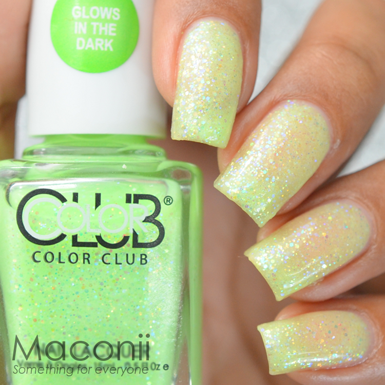 color club glow in the dark nail polish