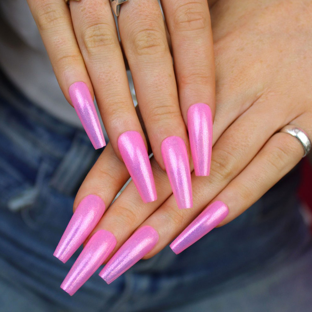 Pink Sapphire I Scream Nails