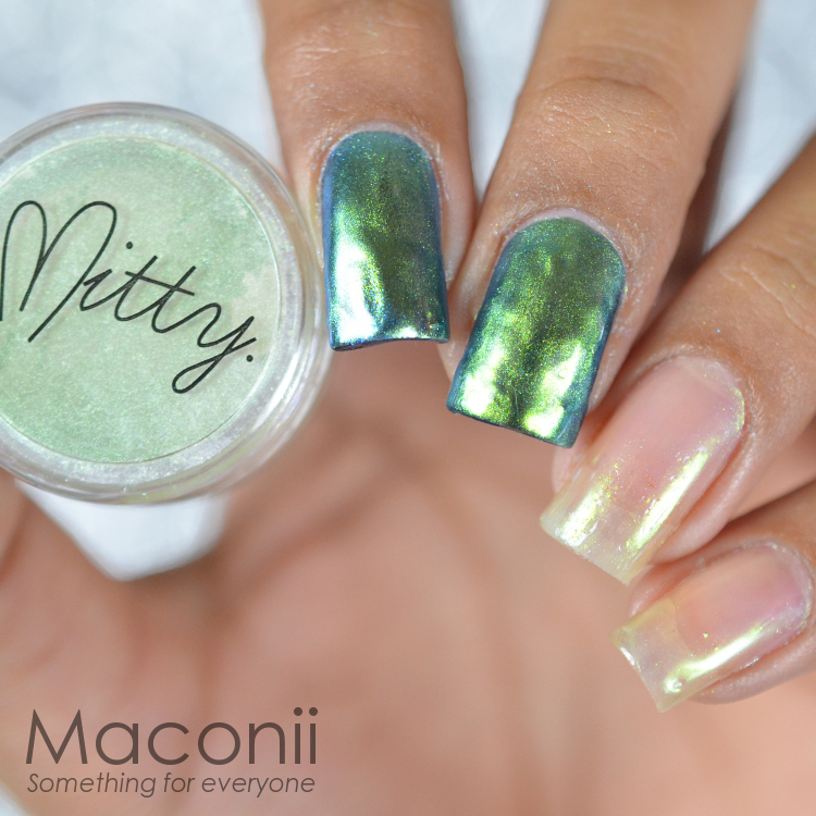 the perfect chrome color for spring and summer 🥰 #gelxnails #gelnails... | chrome  nails | TikTok