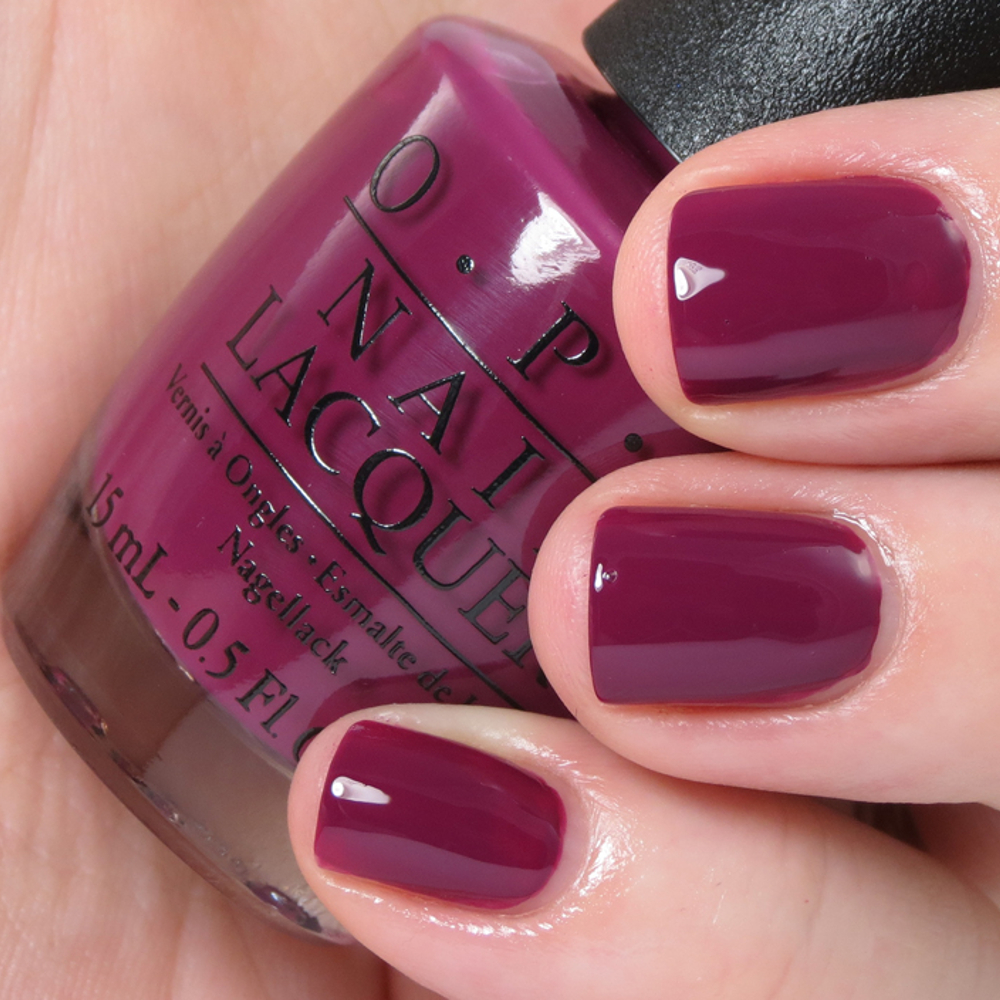 OPI лак черешня