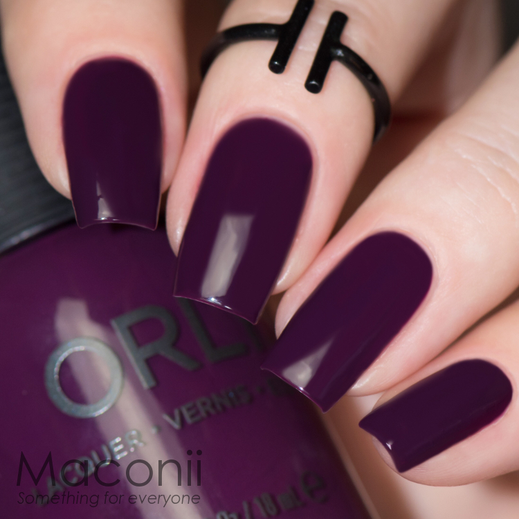 Spaz & Squee: Orly Plum Noir and a dupe alert